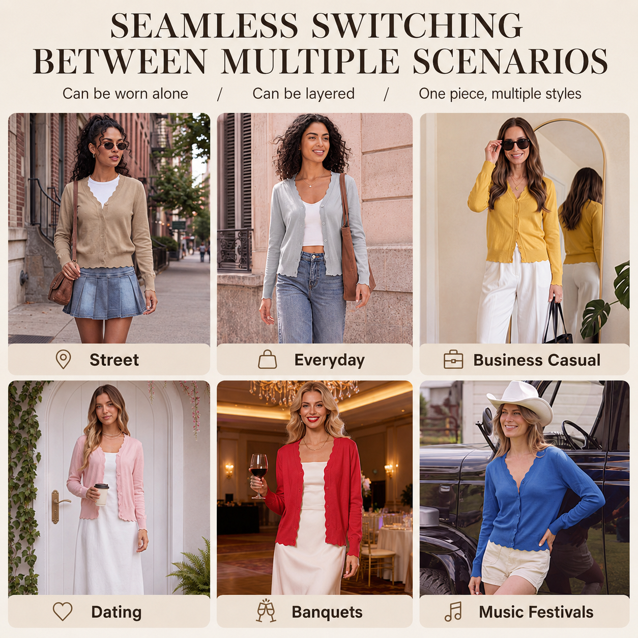 Lightweight cardigan outfit ideas